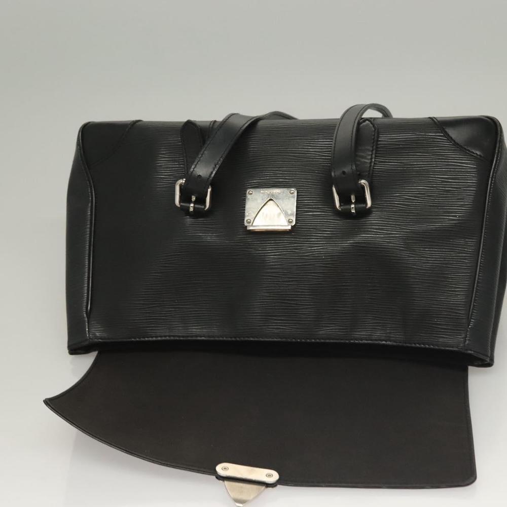LOUIS VUITTON Epi Segur MM Hand Bag Black M58862 LV Auth 132200 - Picture 10 of 16